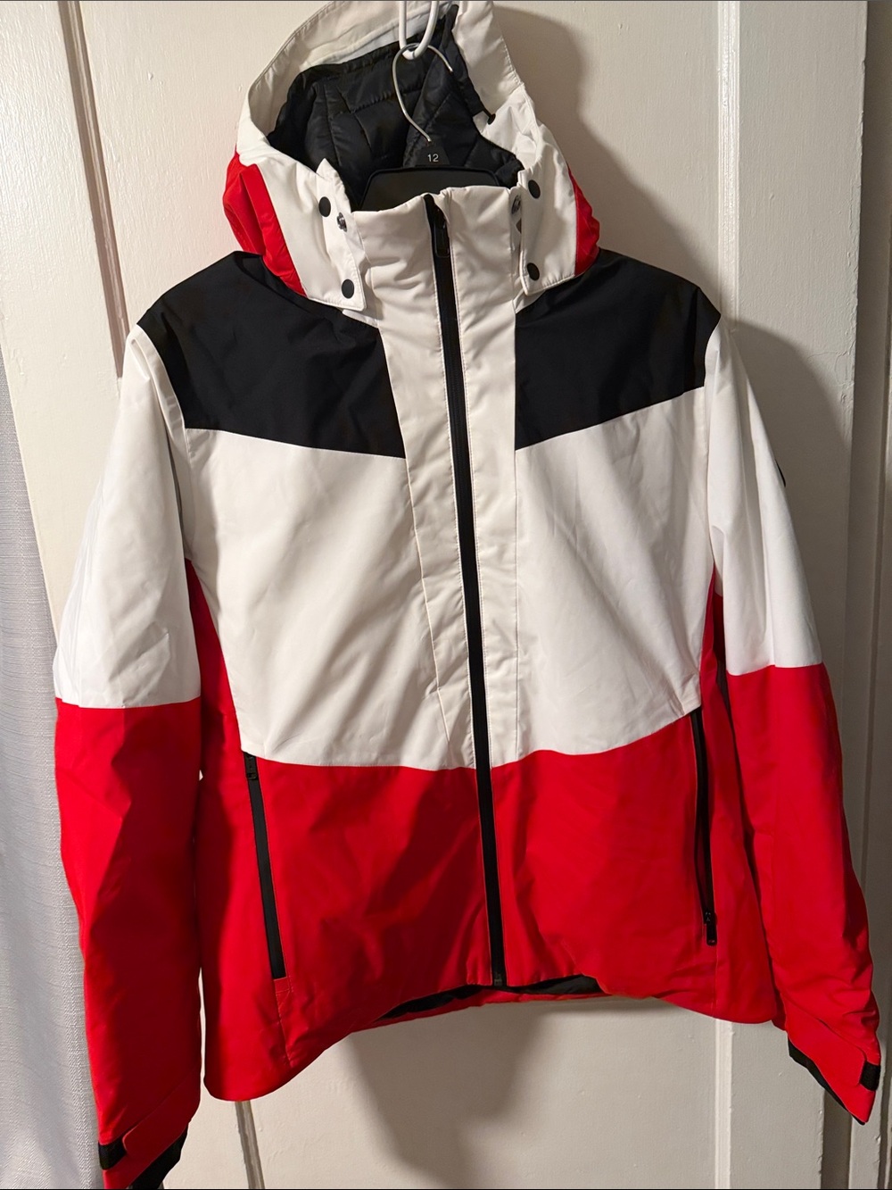 NWT HEAD Element Ski Jacket 20K Waterproof Red White EU 40/US 10